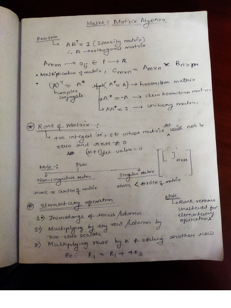 maths notes | PDF