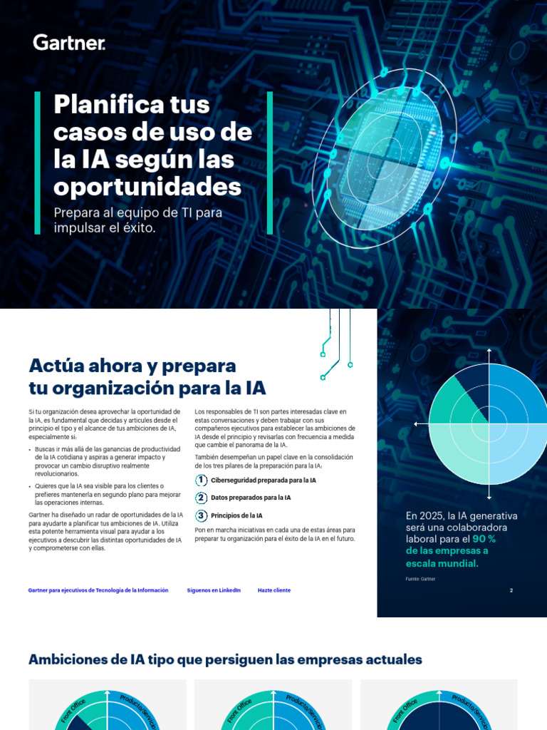 Planifica Tus Casos de Uso de La Ia Segun Las Oportunidades | PDF