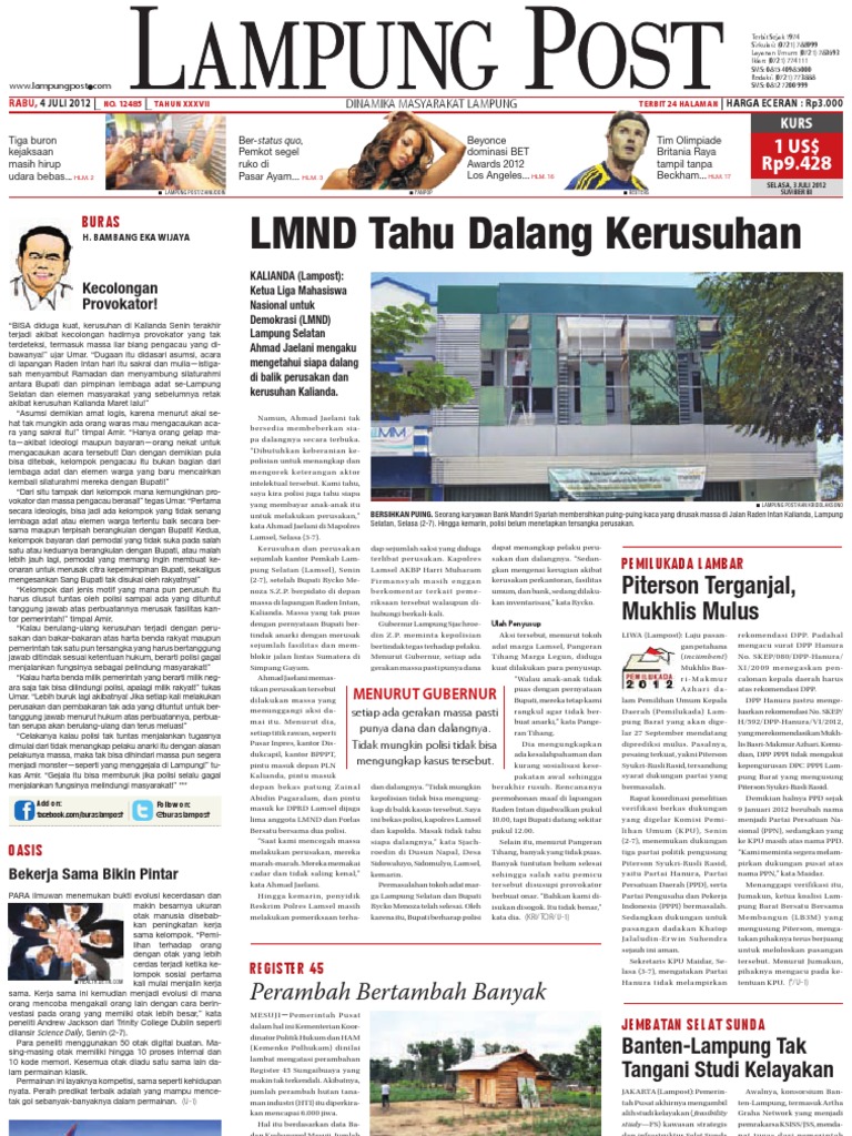 Lampungpost 20120704