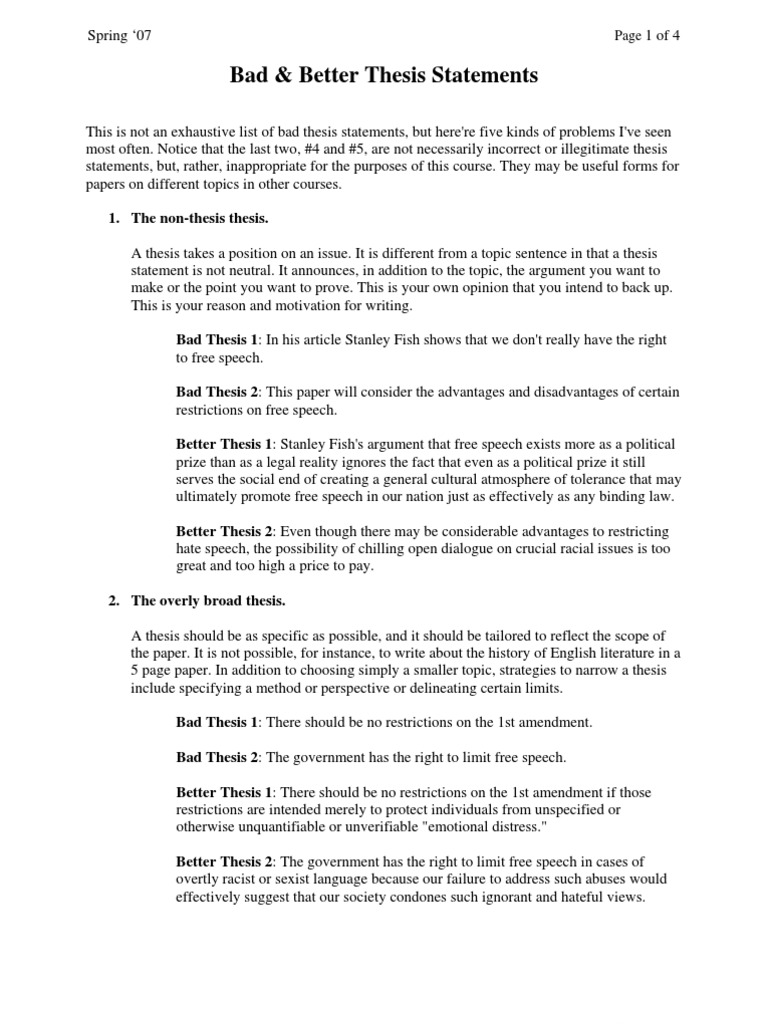 freedom of speech argumentative essay