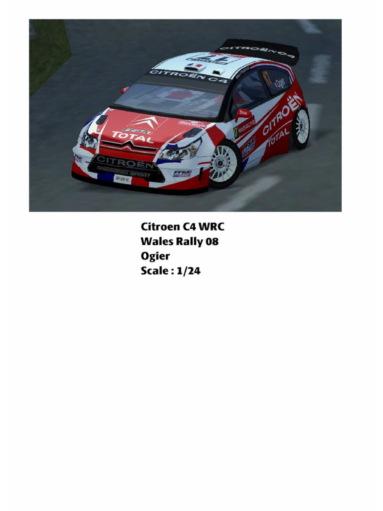 Citroen C4 WRC | PDF