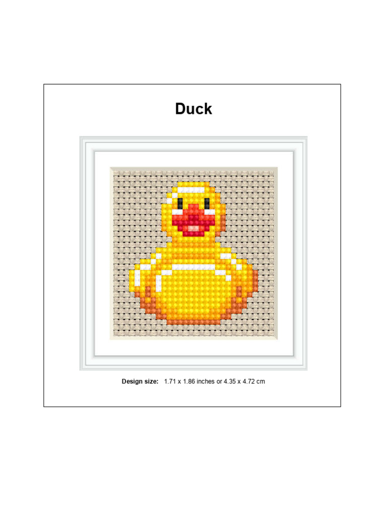 1duck Colorblocksandsymbols | PDF