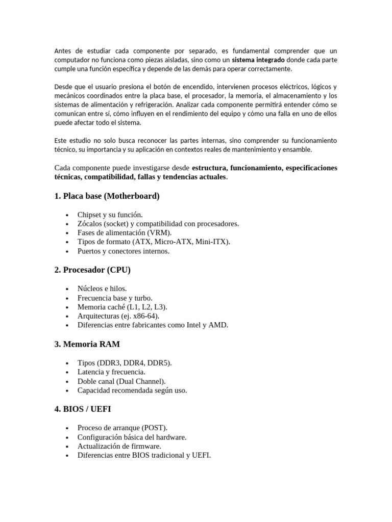 Arquitectura 2 | PDF | Microprocesador | Hardware de la computadora