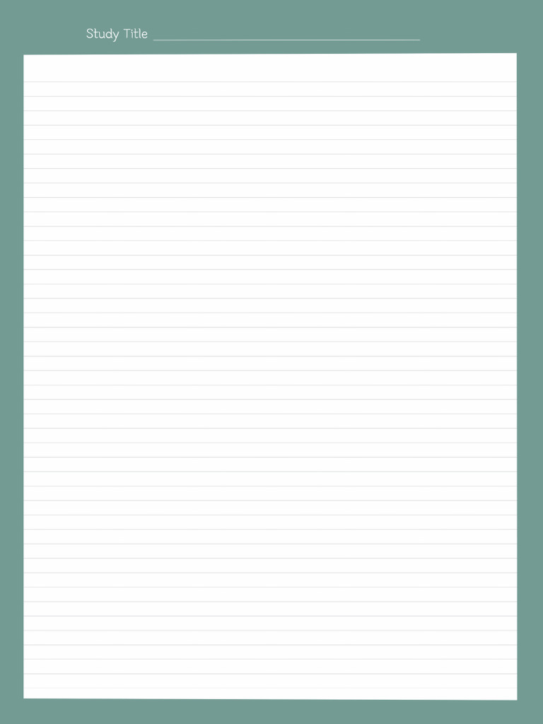 Study Line 004 | PDF