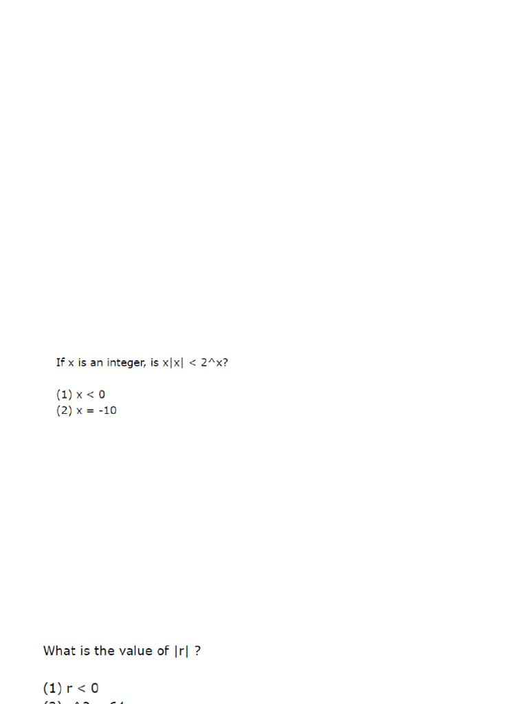 Absolute Values DS Easy | PDF