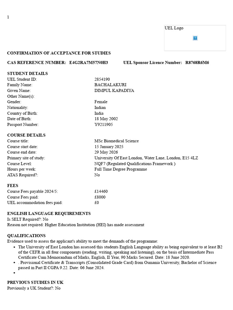 Cas | PDF