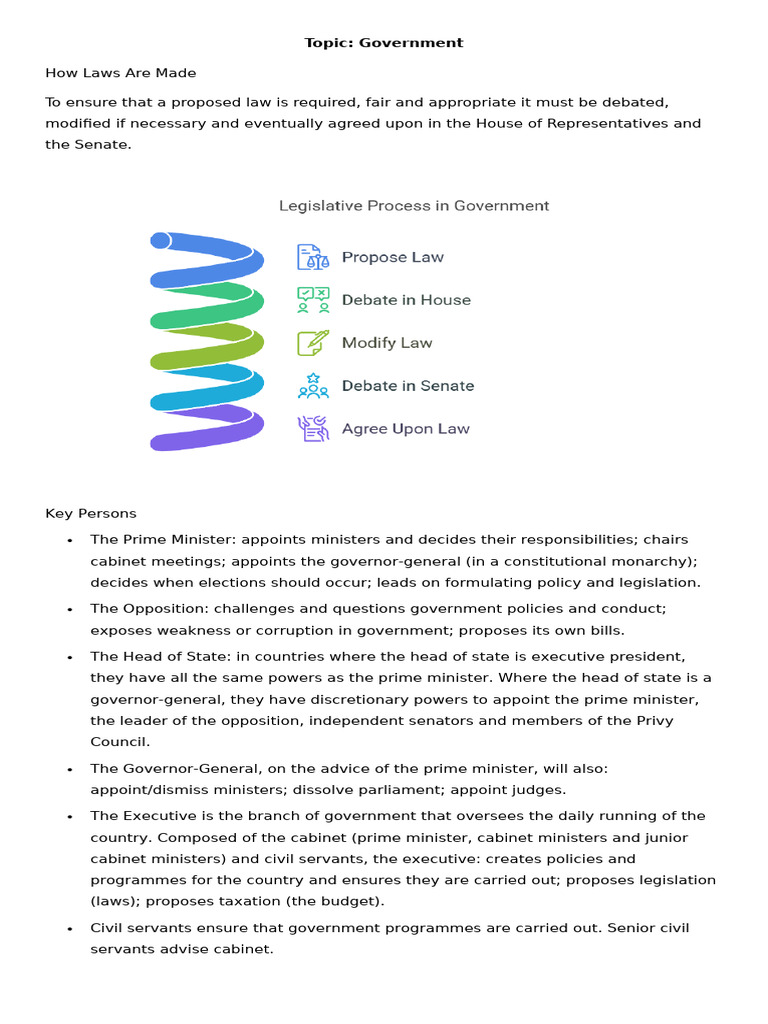 Government | PDF | Taxes | Cabinet (Government)
