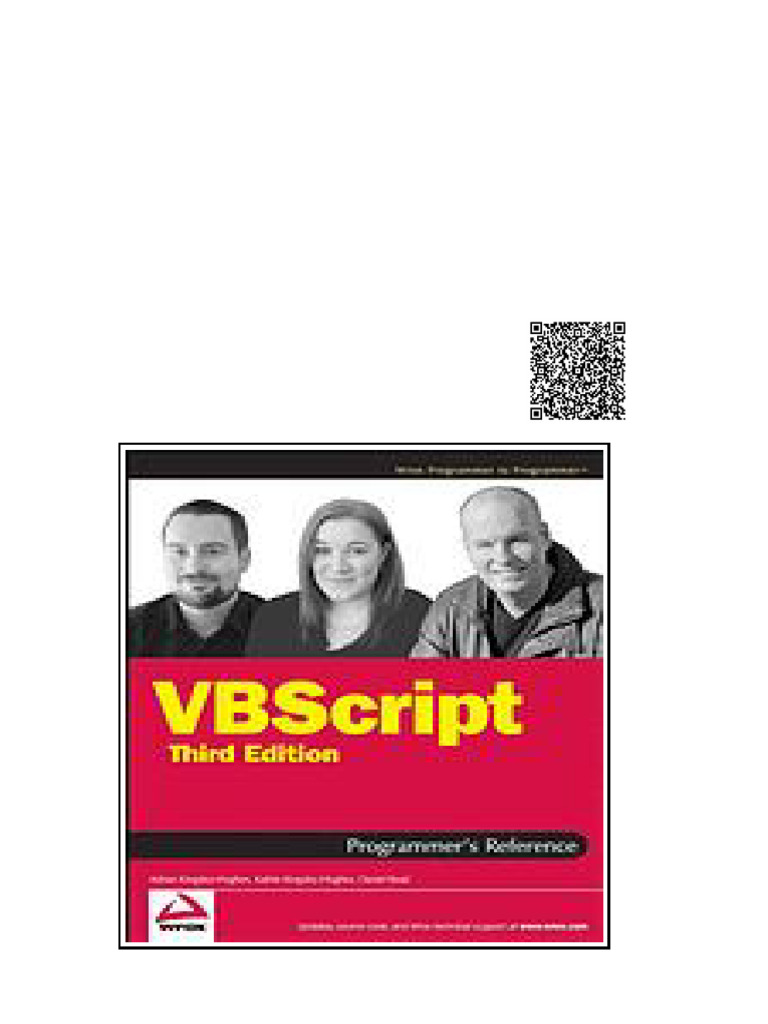 VBScript programmer s reference 3rd ed Edition Adrian Kingsley-Hughes ...