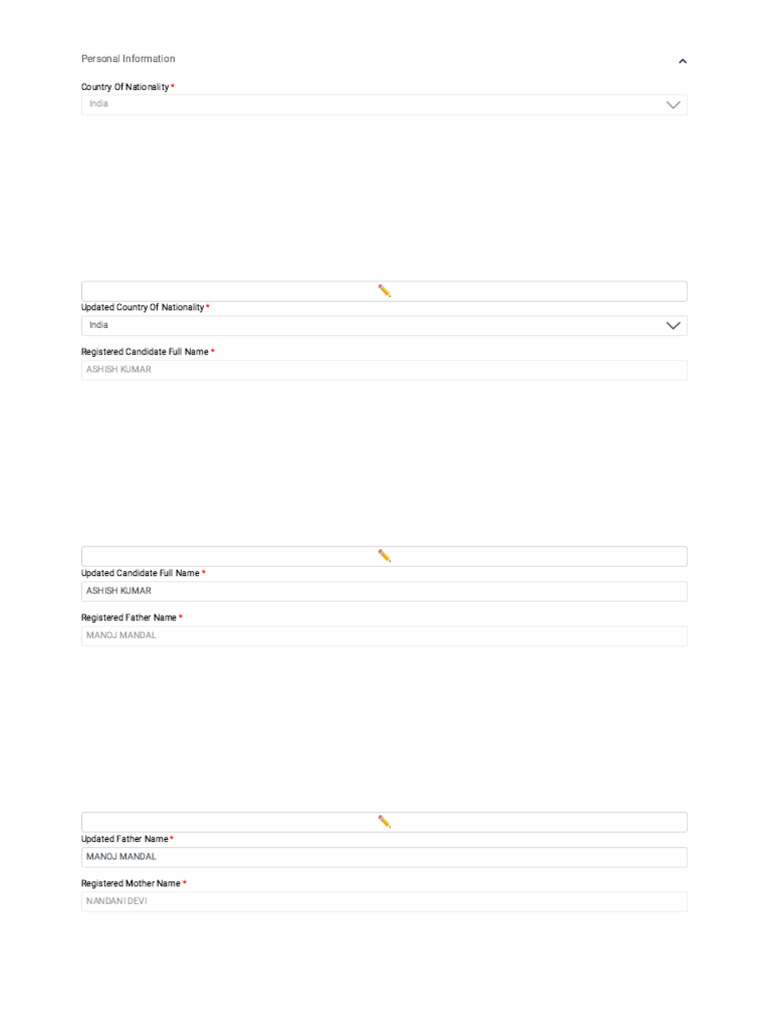 RRB __ Registration Profile Details (1) | PDF