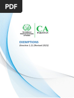 IAI Subject Exemptions for IFoA Passes | PDF