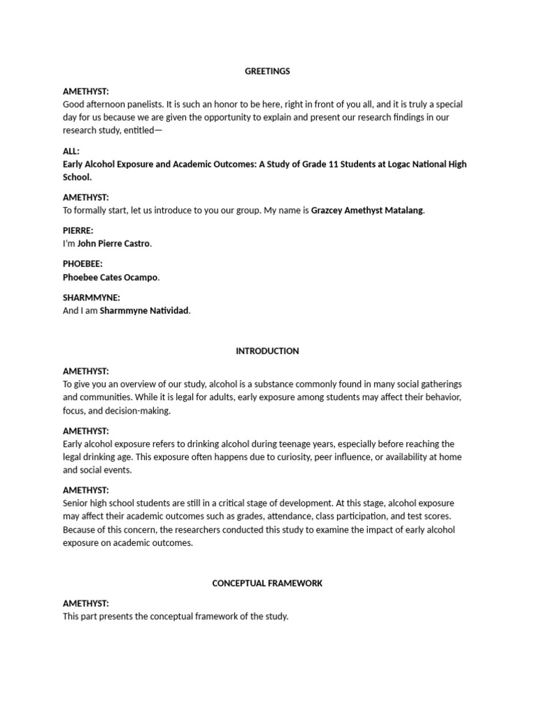 Final Def. Script 2026 | PDF | Alcoholic Beverages | Methodology