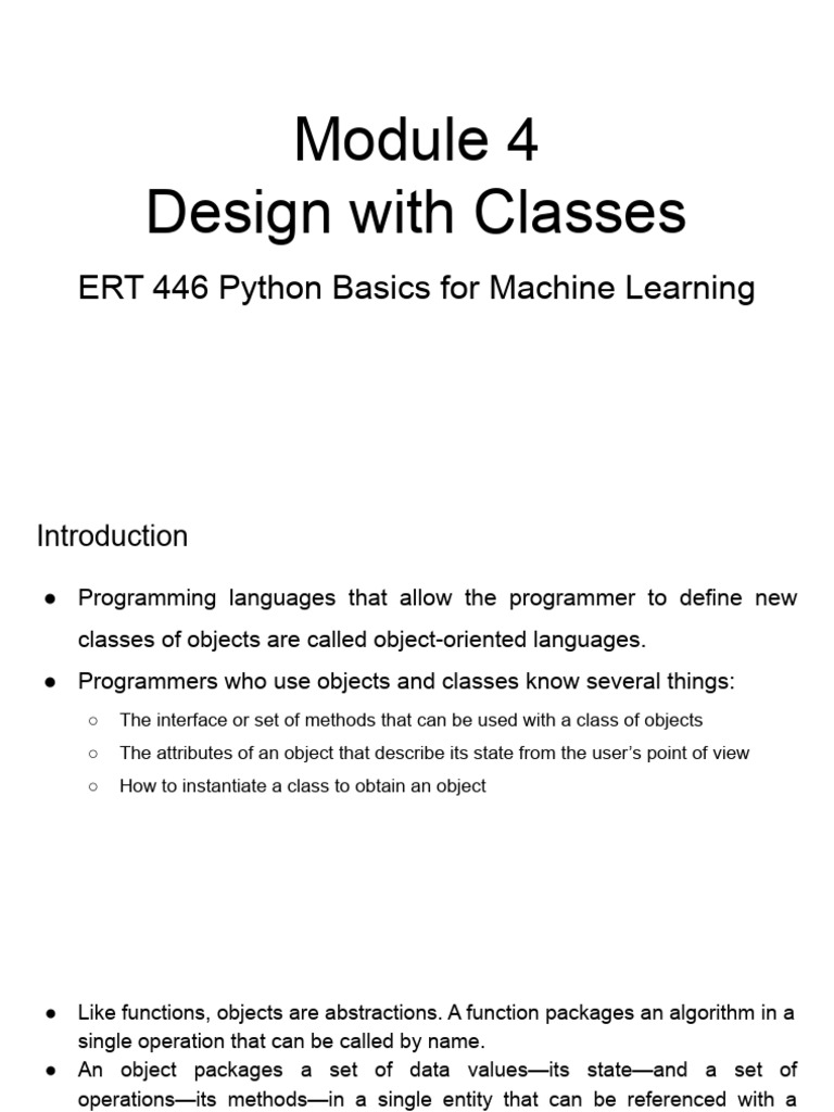 7878 50 354 ERT446 Mod4 | PDF | Inheritance (Object Oriented ...