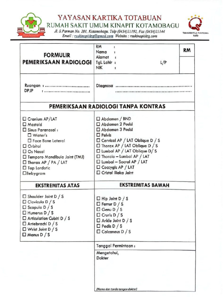 Pengantar Radiologi | PDF