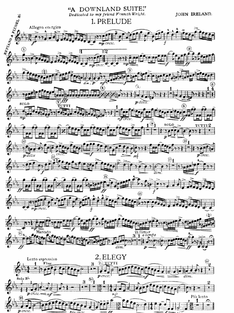 A Downland Suite John Ireland (Brass Band) PDF