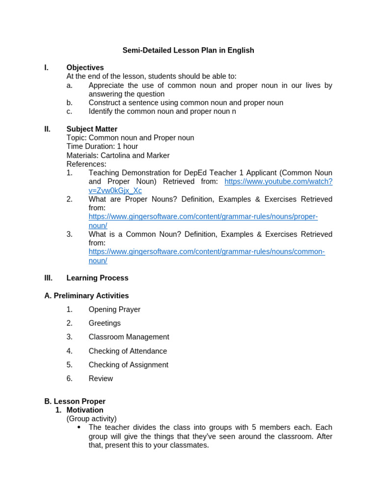 Lesson Plan 2 | PDF | Question | Sentence (Linguistics)