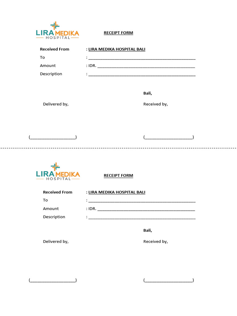 Receipt Form | PDF