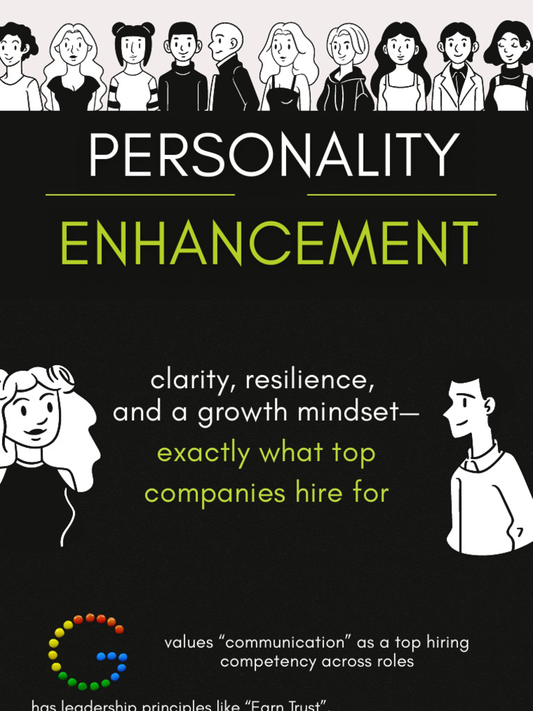 Personality Development- Reference Slides | PDF | Mindset ...