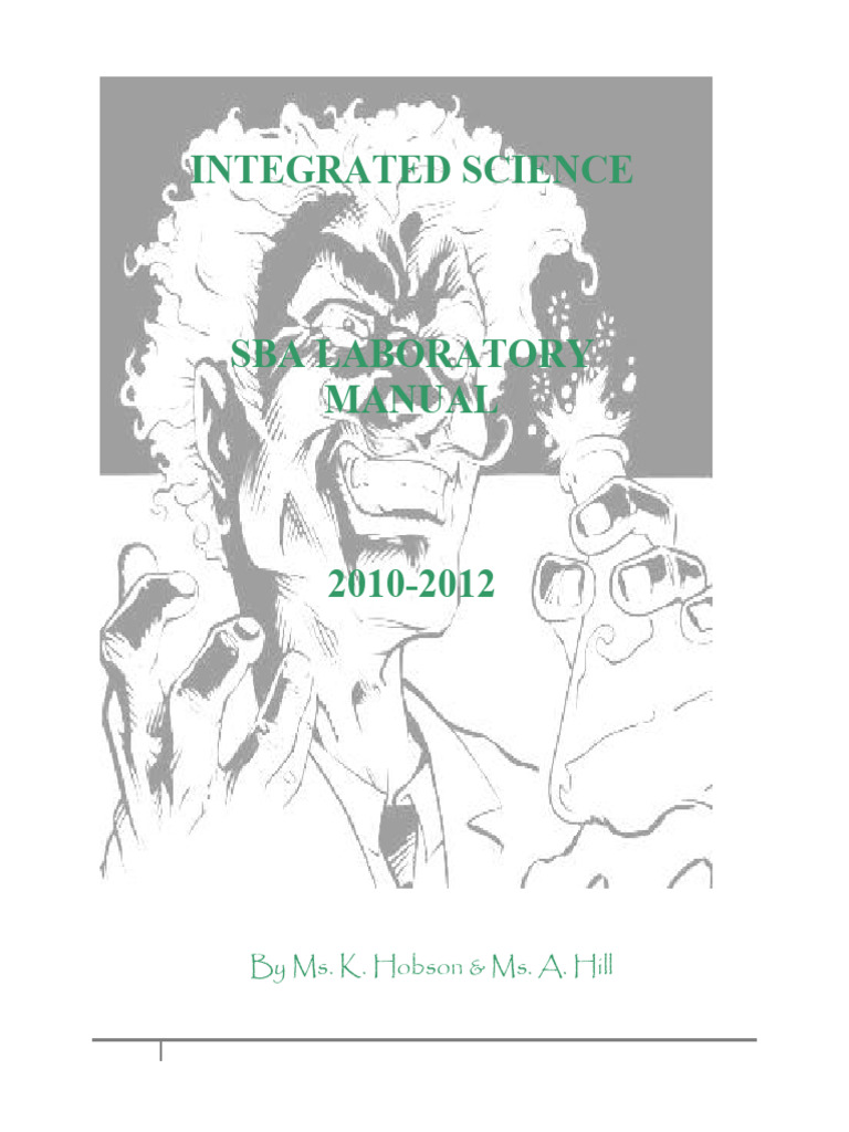 CSEC Integrated Science SBA Sample | PDF | Force | Water