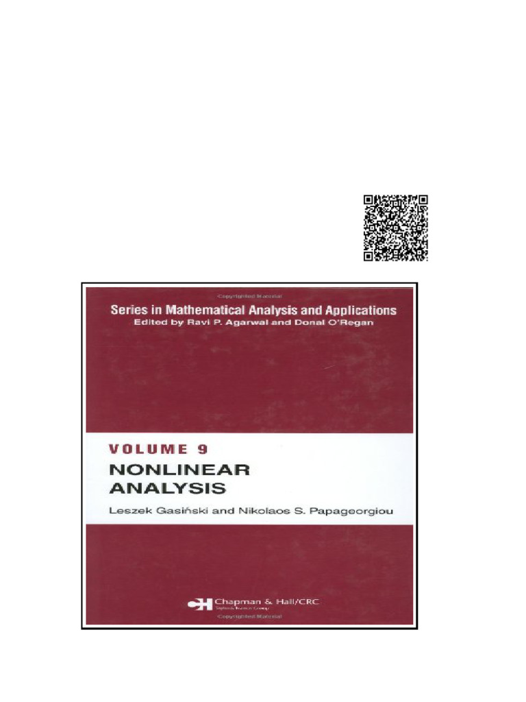 Nonlinear Analysis 1st Edition Leszek Gasinski | PDF | Measure ...