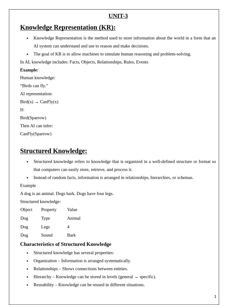 Unit 3 | PDF | Logic | First Order Logic