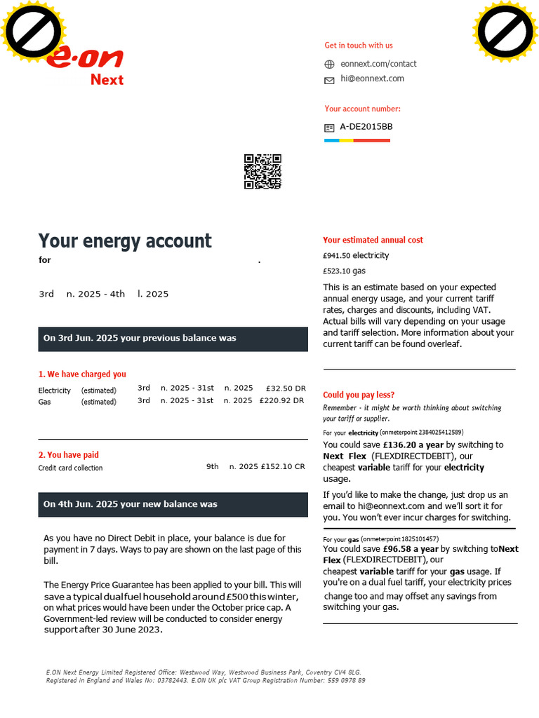 BUsiness Bill | PDF