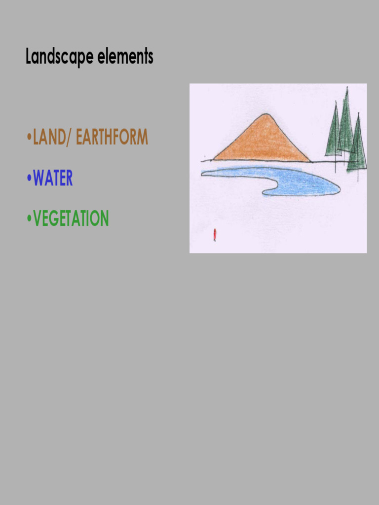 Landscape Elements PDF | PDF | Vegetation | Trees