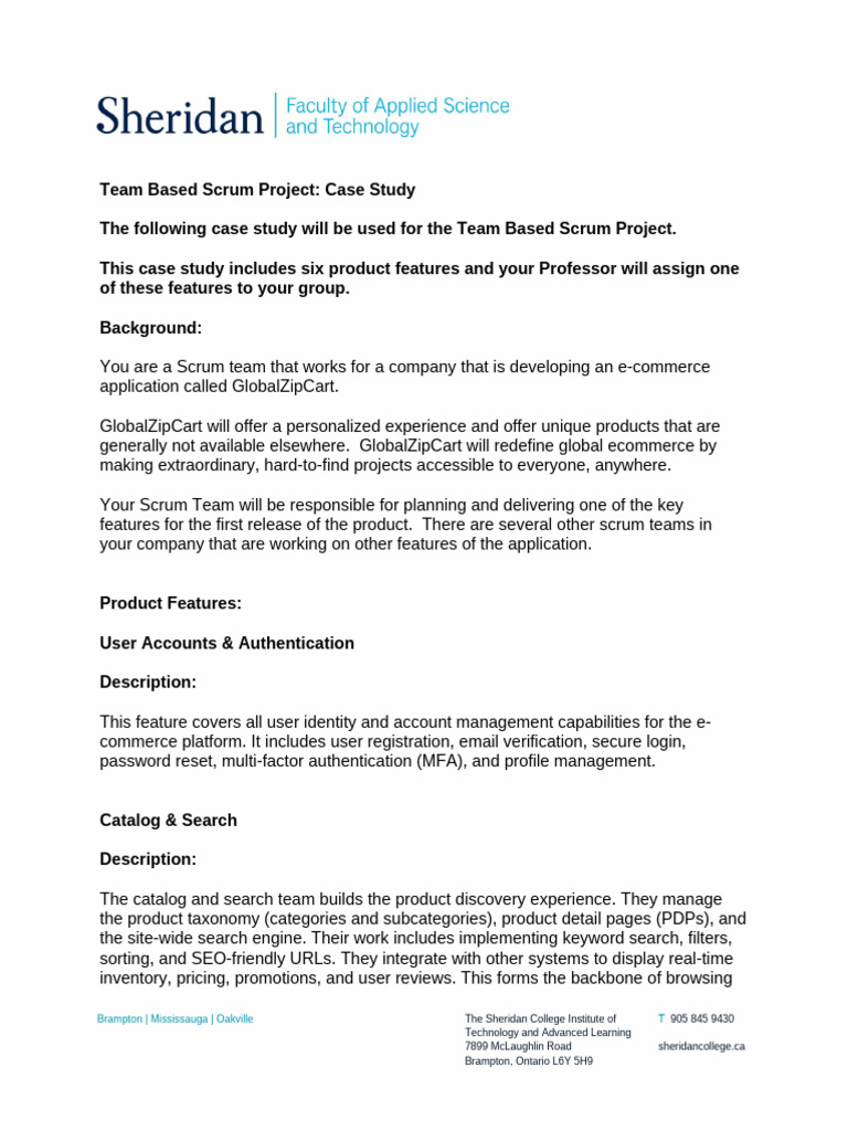 Team Based Scrum Project - Case Study | PDF | Payments | Apple Pay