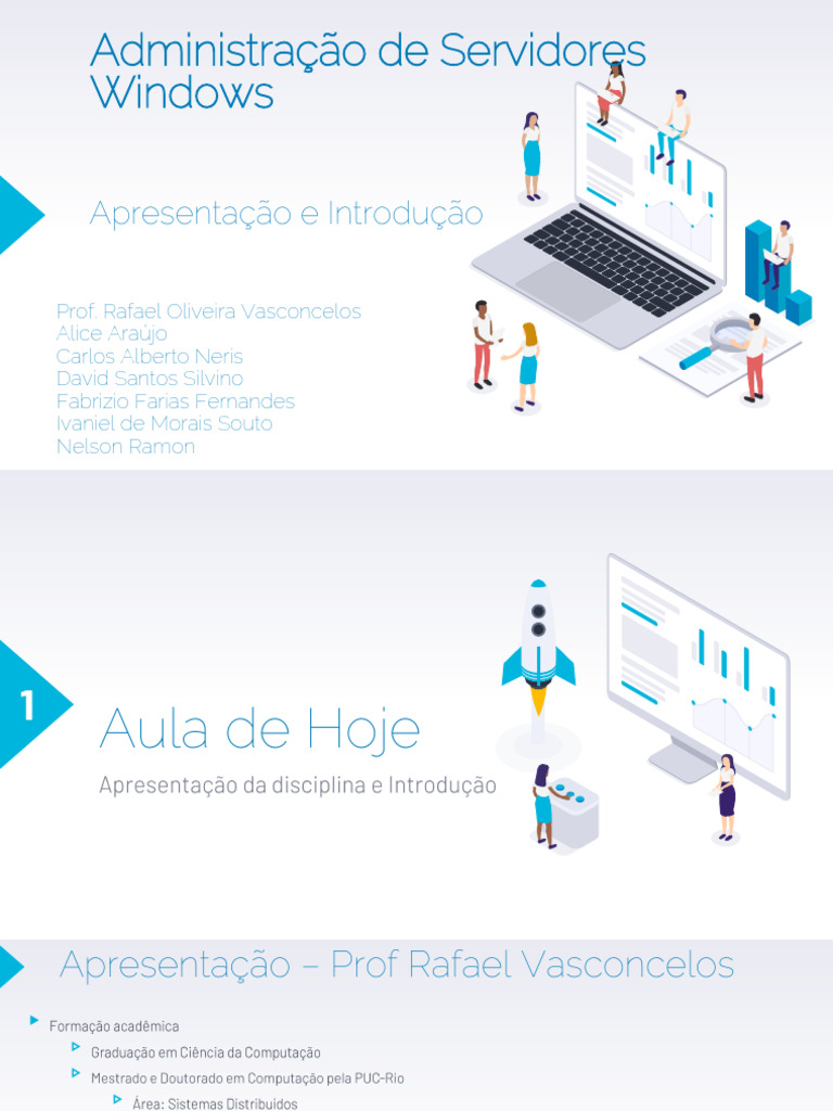 Aula 01 Apresentação e Introdução | PDF