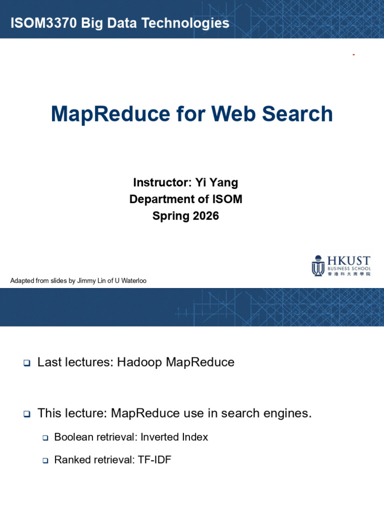 8-MapReduce For Web Search | PDF | Information Retrieval | Search ...
