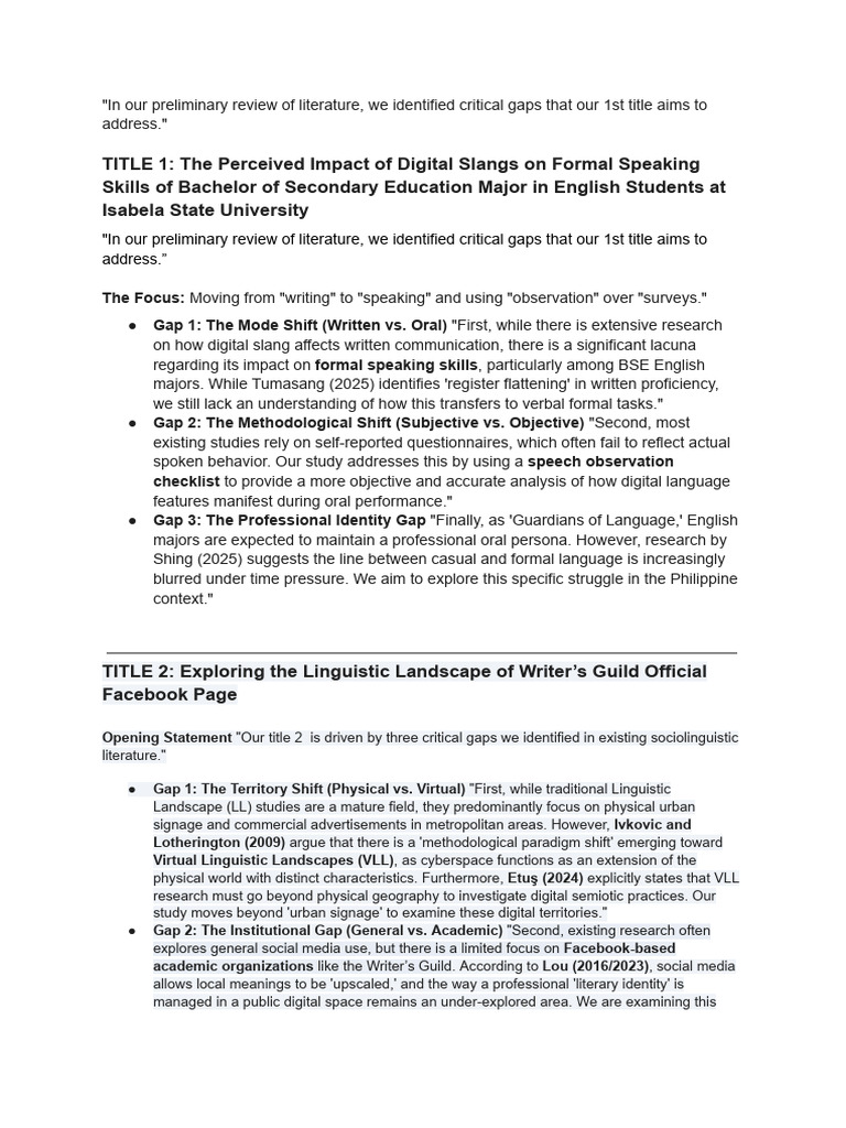 Script Title Defense | PDF | Sociolinguistics | Cognition