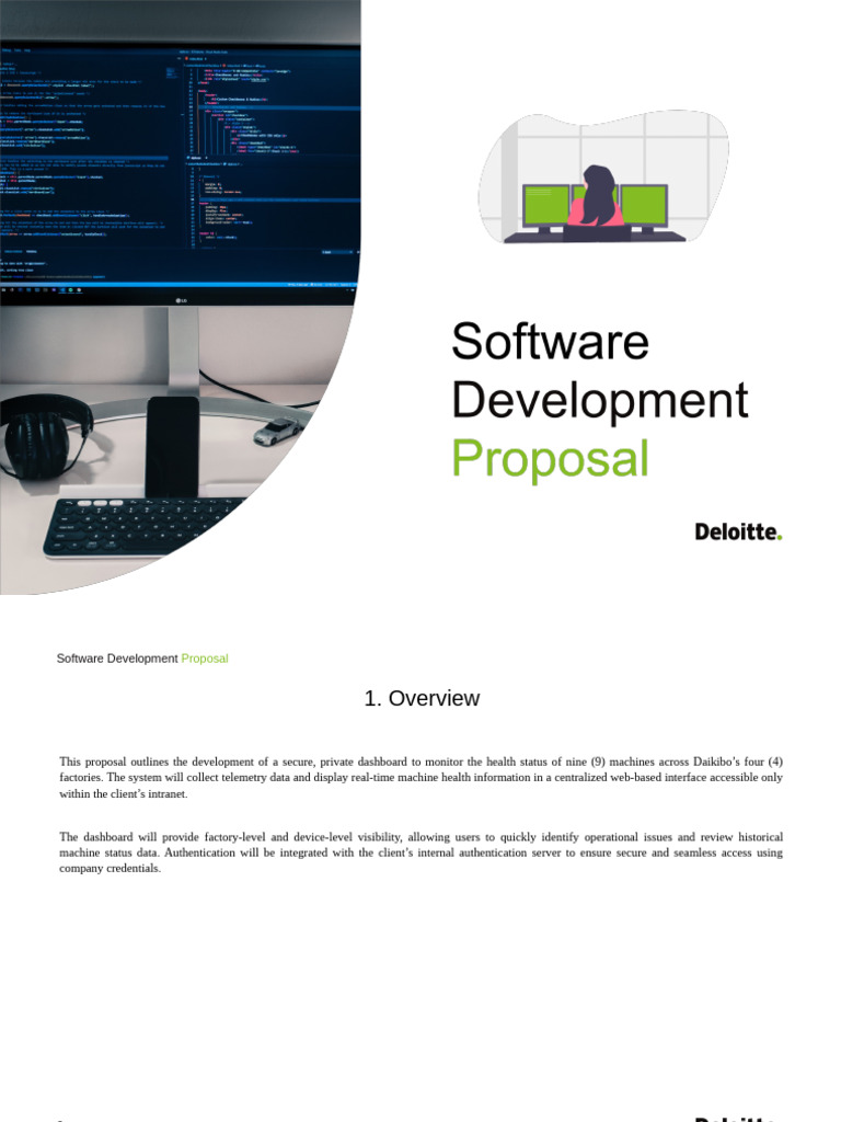 Task 3 Software Development Proposal Template | PDF | Web Application ...