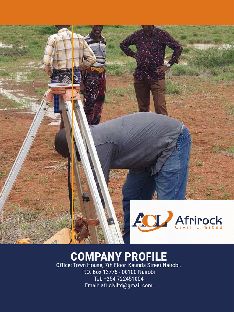 AfriRock Civil Limited Company Profile Design | PDF