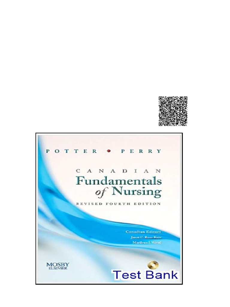 Canadian Fundamentals of Nursing Revised Reprint 4th Edition Potter ...