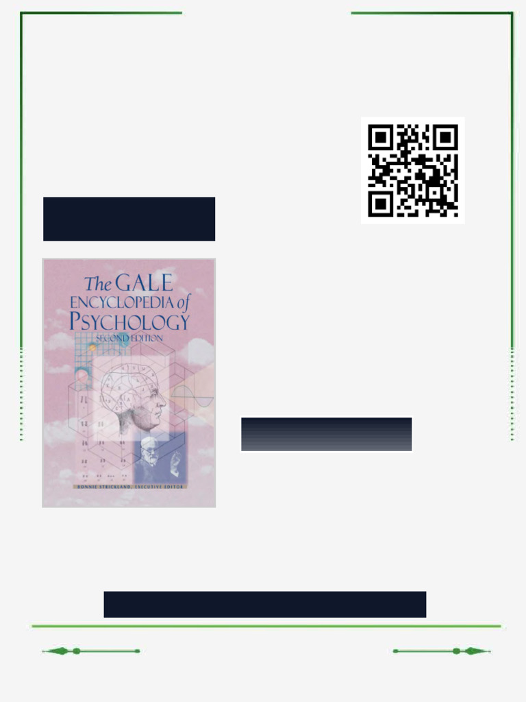 The Gale Encyclopedia of Psychology 2nd Edition Unknown eBook official 2026 version | PDF ...
