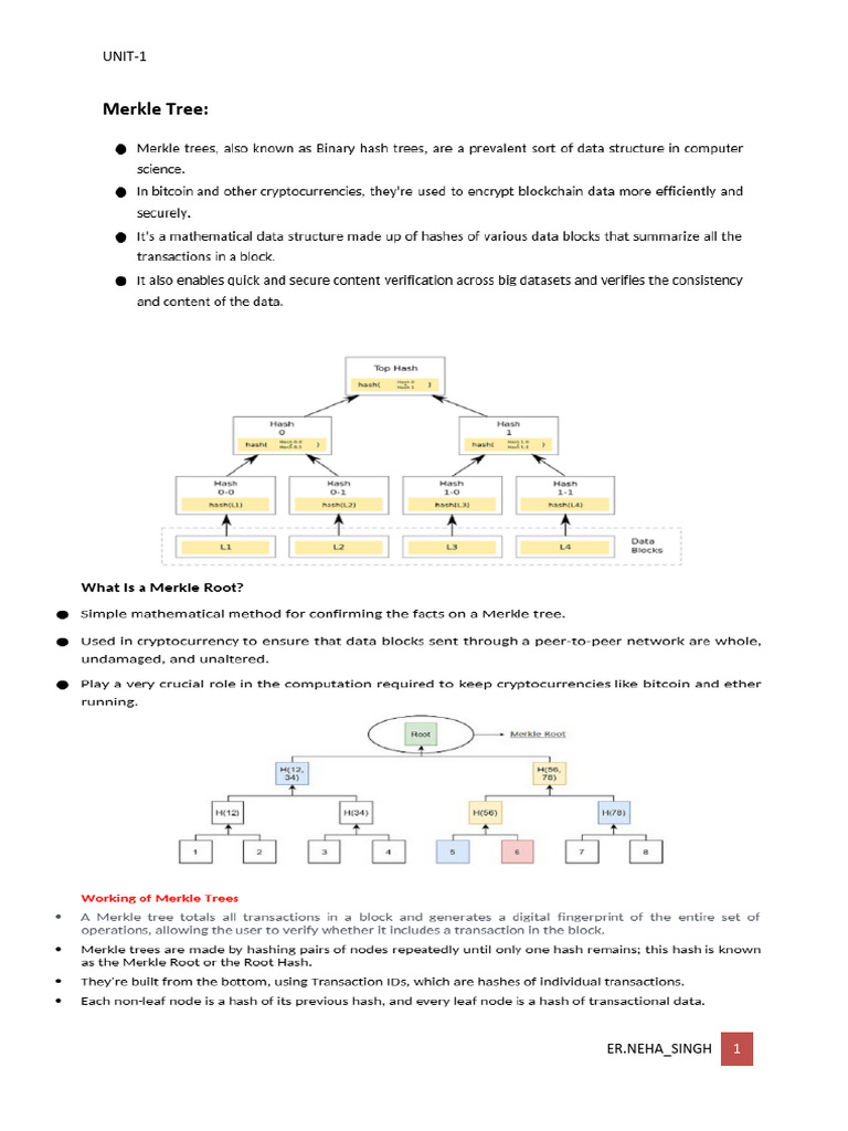 Merkle Tree | PDF