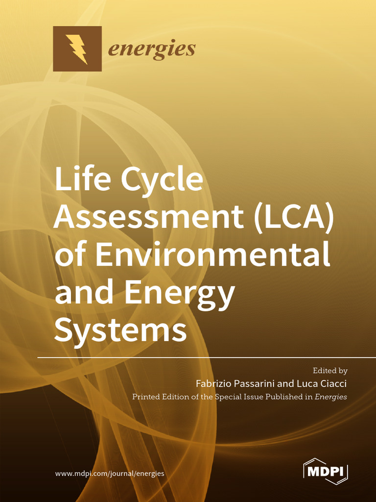 Life Cycle Assessment (LCA) of Environmental and Energy Systems | PDF ...