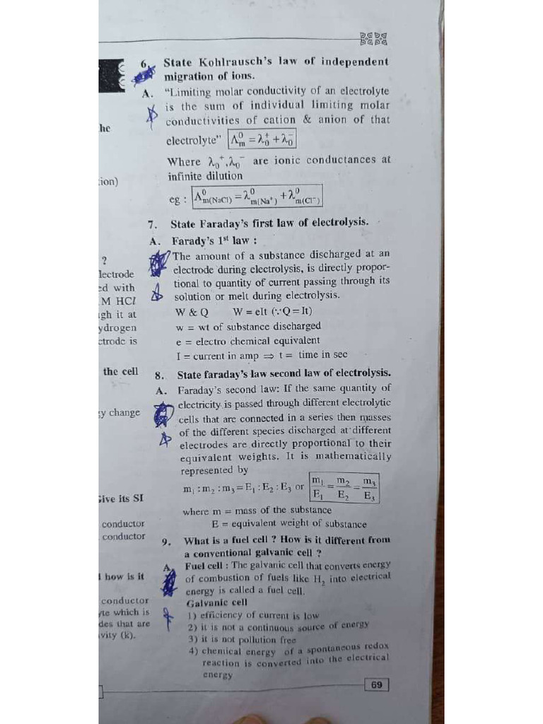 A.P Chemistry Inter - 2 (8 Marks) | PDF