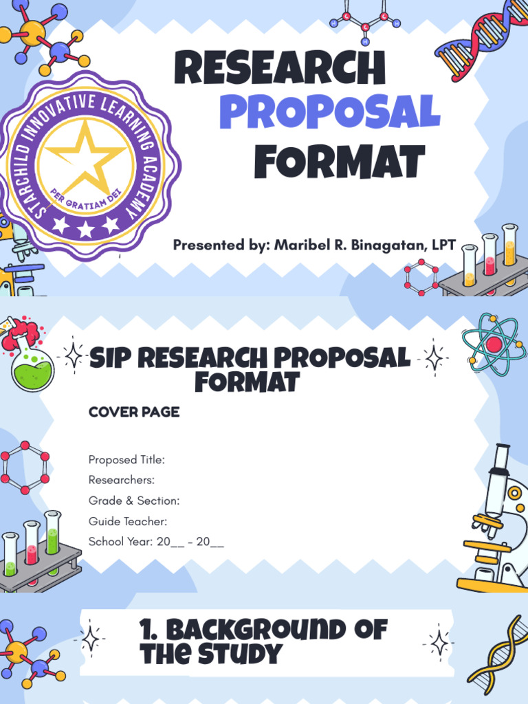 Sip - Research Proposal Format | PDF