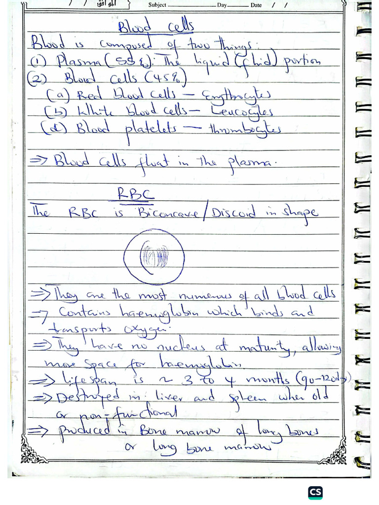 Blood Cells by Excellent Simplified Tutorials | PDF