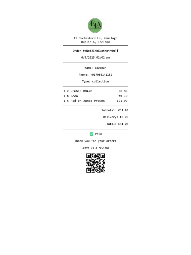 New Style Reciept | PDF