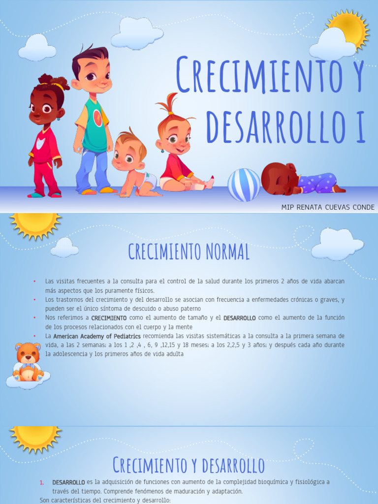 Crecimiento y Desarrollo | PDF | Pubertad | Adolescencia
