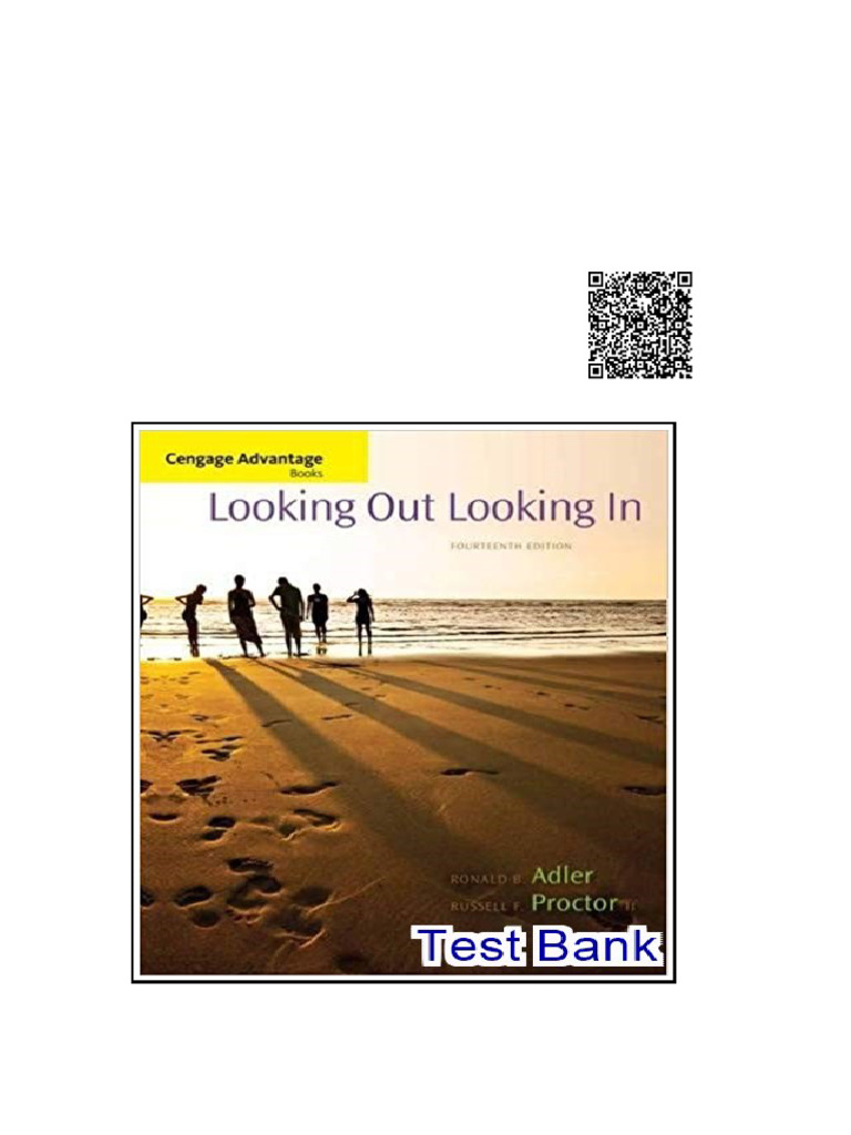 Looking Out Looking in 14th Edition Adler Test Bank | PDF | Nonverbal ...