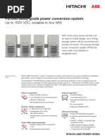 Hitachi Energy PCS WD4: Advanced Power Management | PDF | Electrical ...