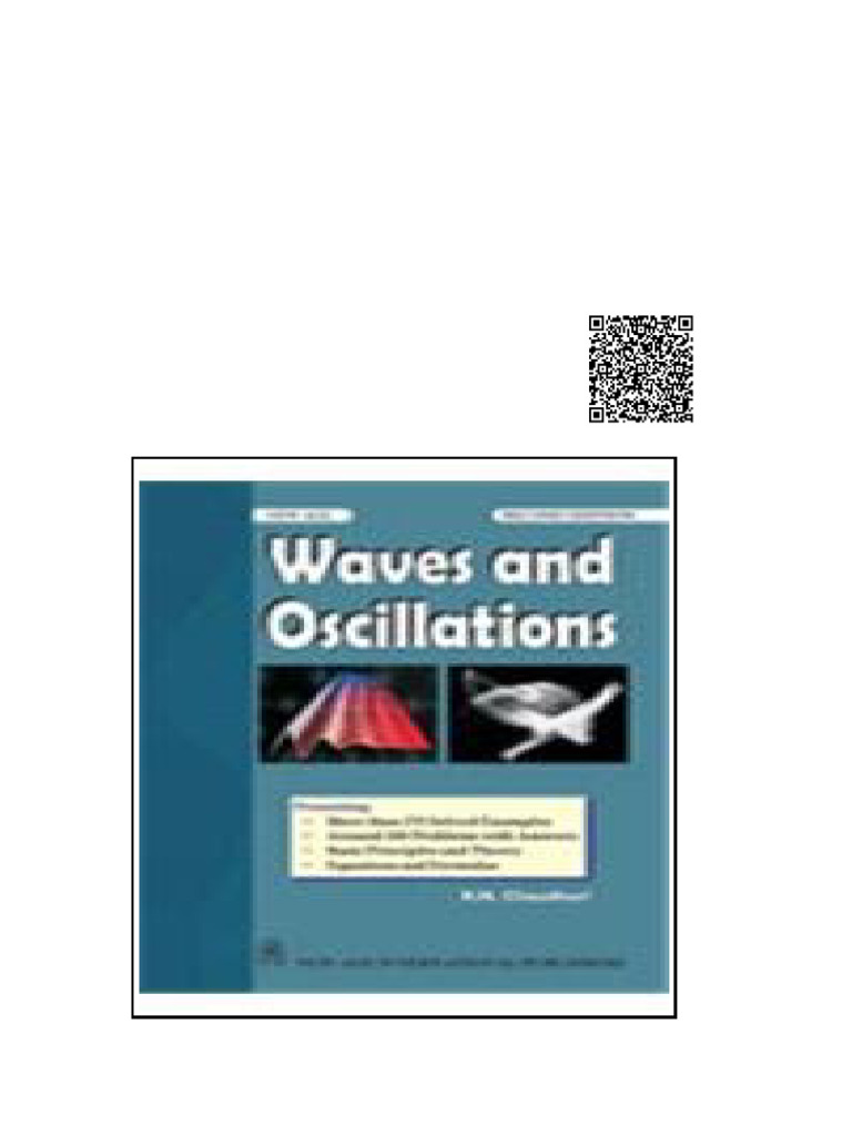 Waves and Oscillations Second Edition Chaudhuri | PDF | Oscillation | Force