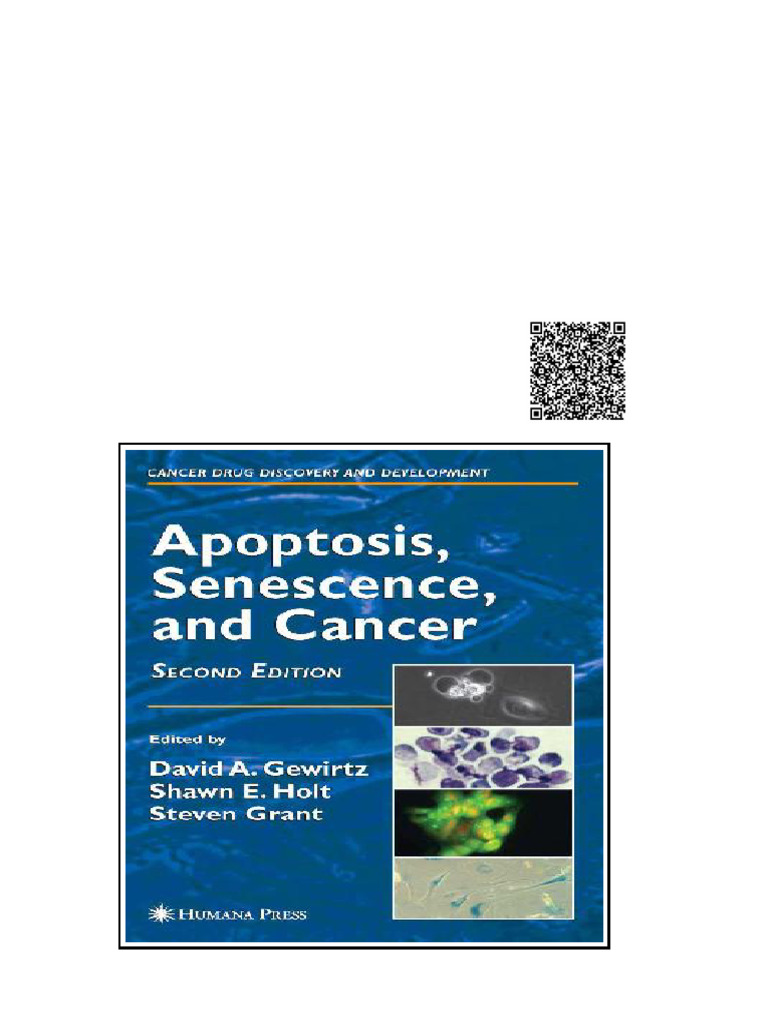 Apoptosis Senescence and Cancer 2nd Ed. Edition David A Gewirtz (Editor ...