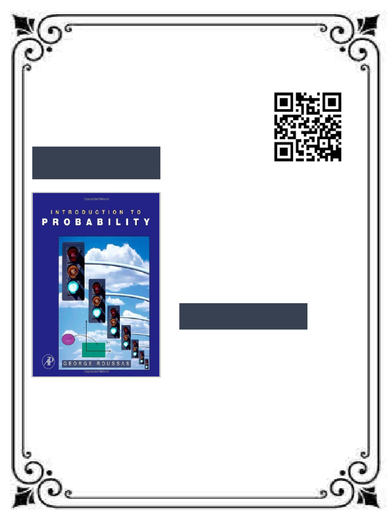 Introduction To Probability 1st Edition George G. Roussas Ebook ...