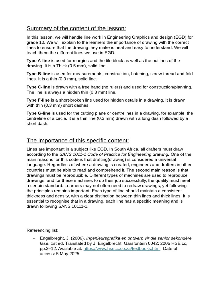 EDCC 214 Assignment 2 | PDF | Drawing | Technical Drawing