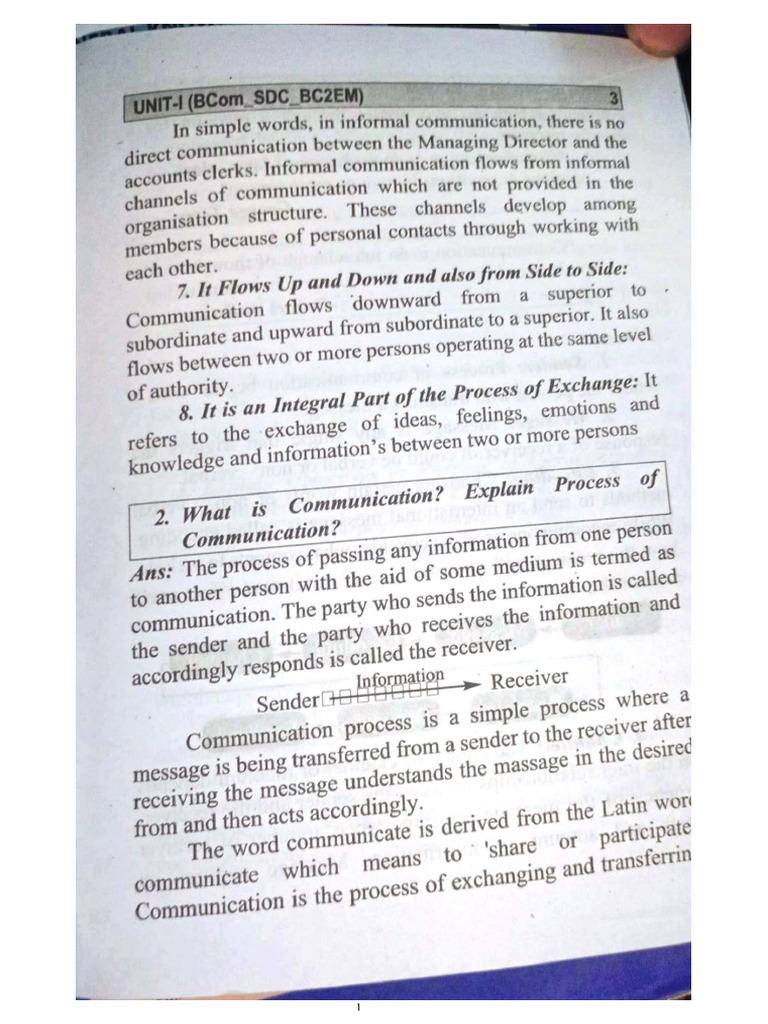 1st Unit | PDF