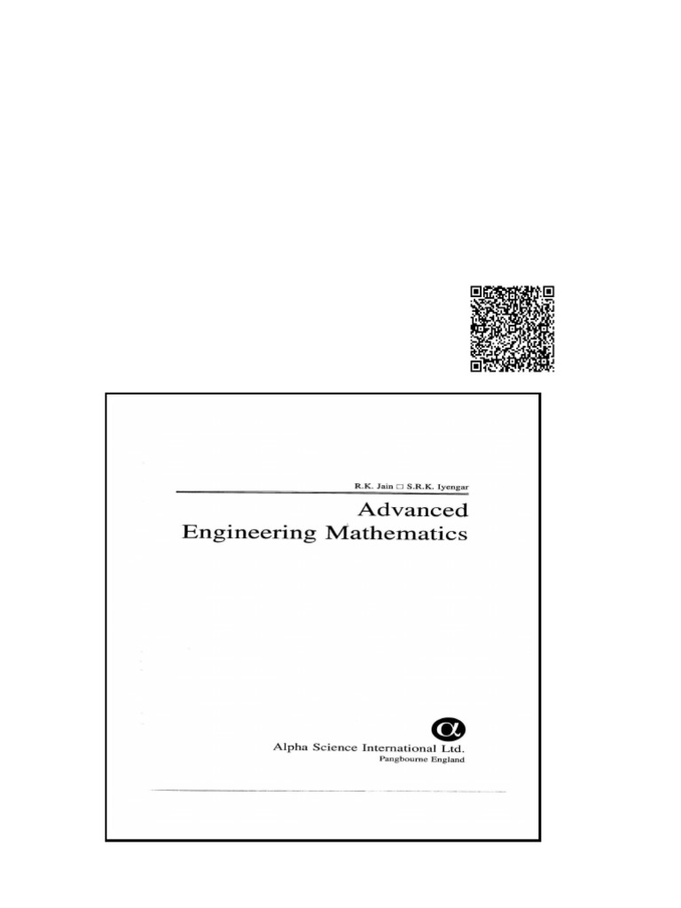 Advanced Engineering Mathematics 5th Edition Rajendra K. Jain | PDF ...