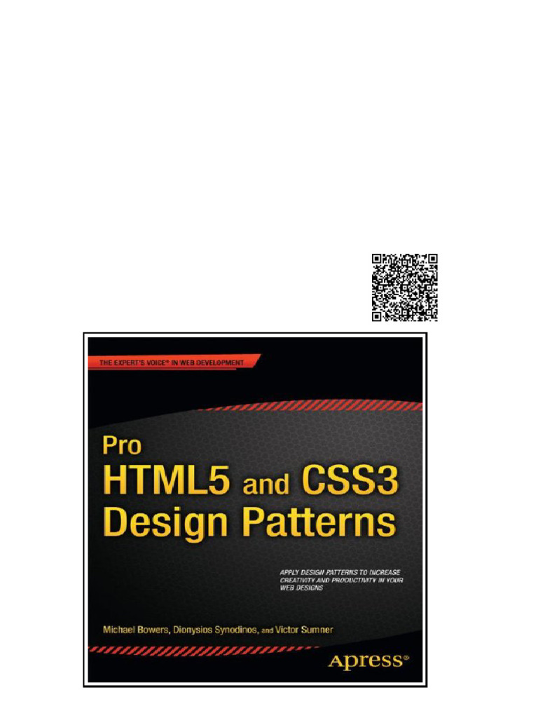 (Ebook) Pro HTML5 and CSS3 Design Patterns by Michael Bowers, Dionysios ...